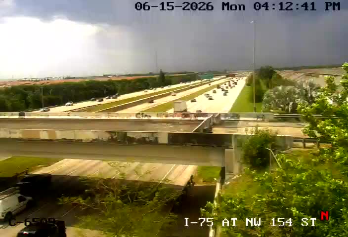 I-75 at Northwest 154th Street