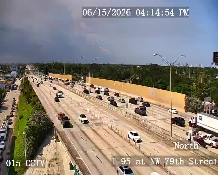 I-95 at Northwest 79th Street