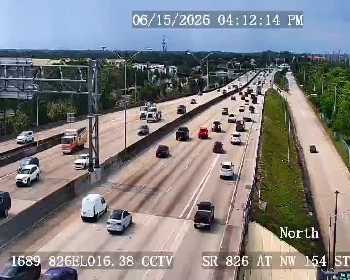SR-826 AT NW 154TH ST