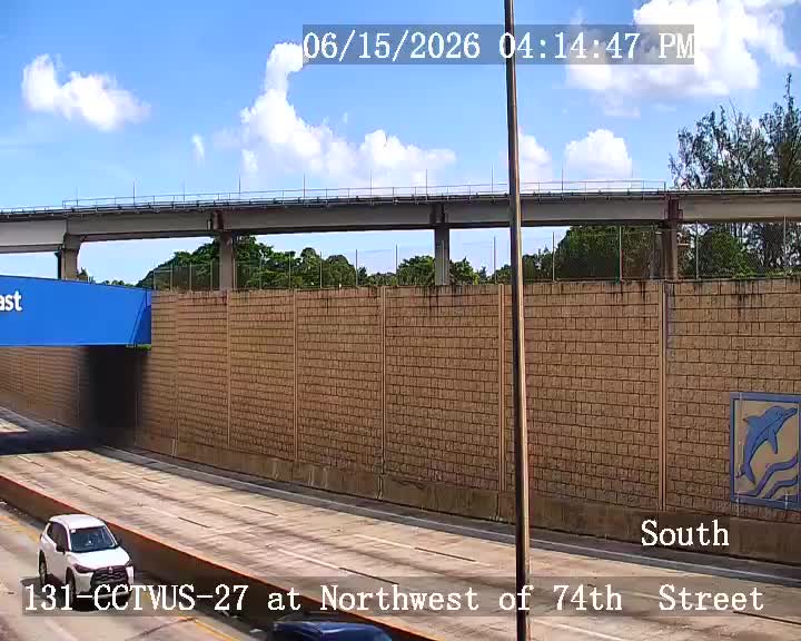 US-27 at Northwest 74th Street