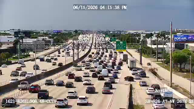 SR-826 @ NW 26TH ST